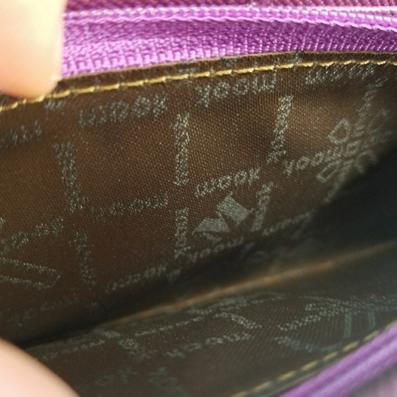 Fall Brown Wallet with Glitter - Picture 5 of 10